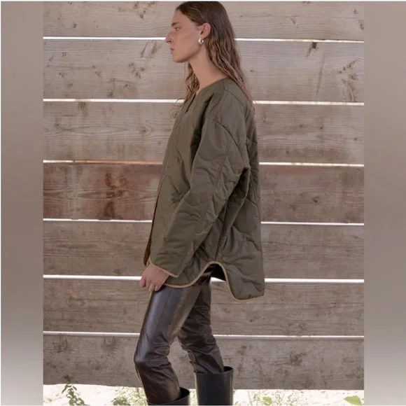 Anine Bing Paddington quilted coat - Picture 2 of 16